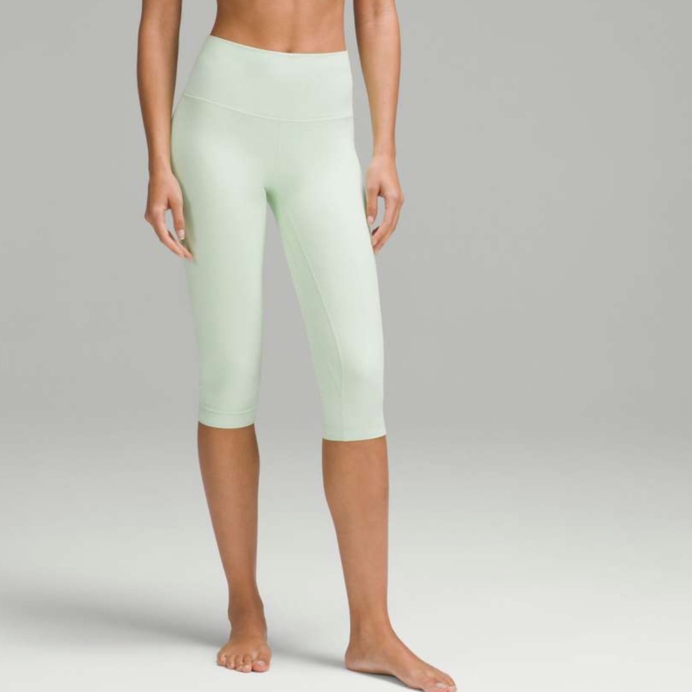 Lululemon Align High-Rise Crop 17" Kohlrabi Green Size 4
